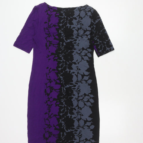 Marks and Spencer Women's Purple Dress Size 12