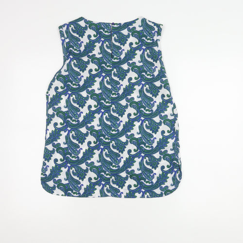 Sfera Women's Multicoloured Blouse M Paisley Sleeveless