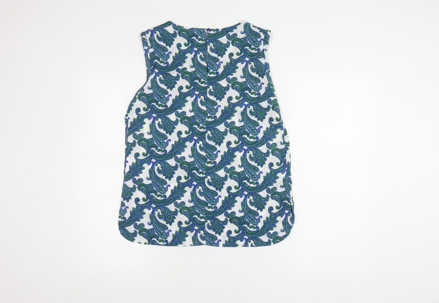 Sfera Women's Multicoloured Blouse M Paisley Sleeveless