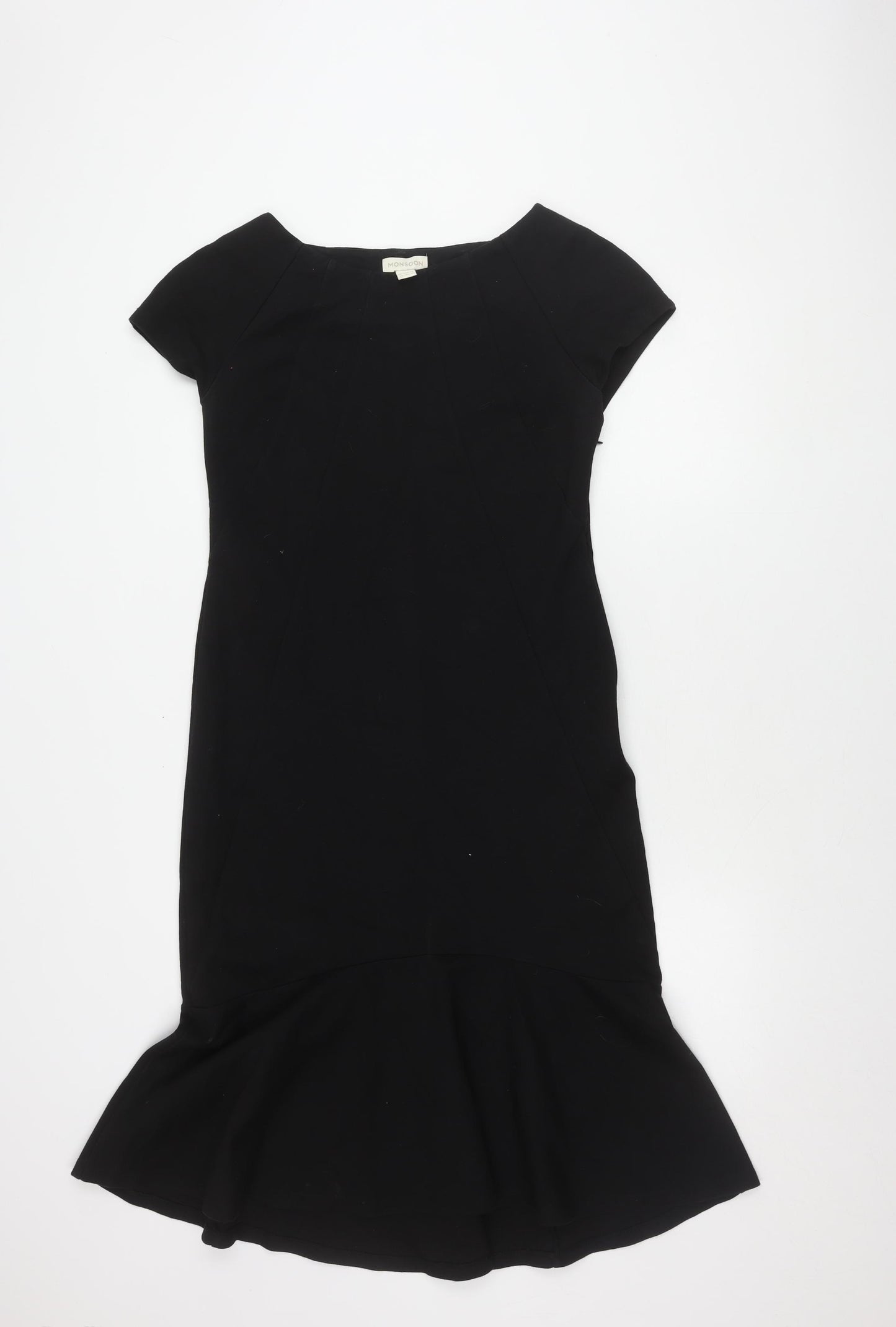 Monsoon Women’s Black Dress Size 14 Elegant and Versatile