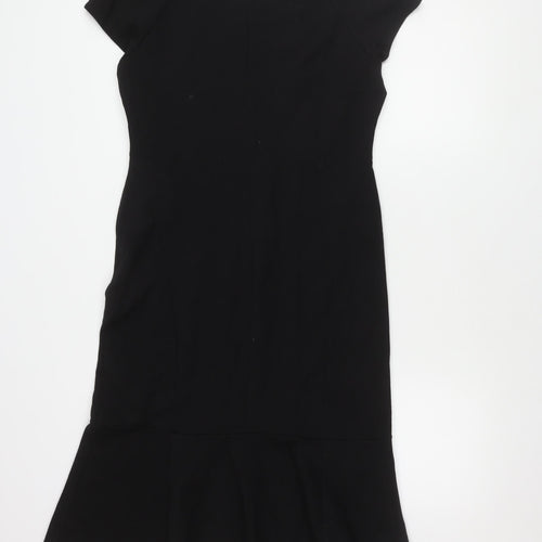 Monsoon Women’s Black Dress Size 14 Elegant and Versatile