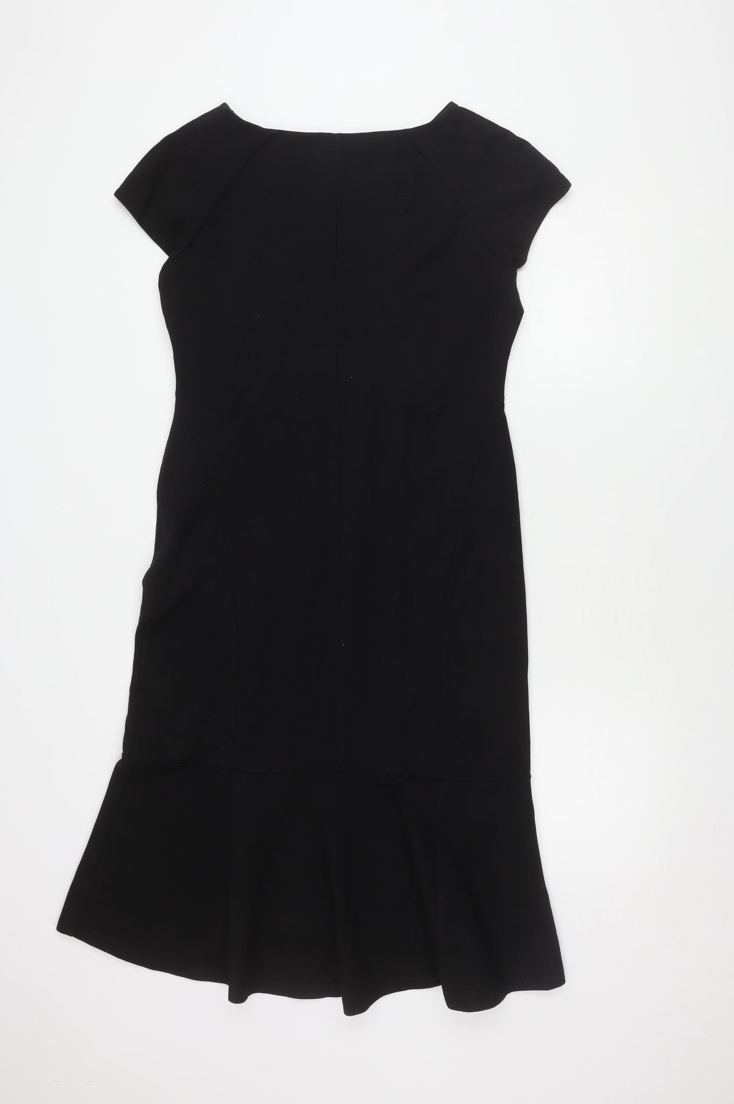 Monsoon Women’s Black Dress Size 14 Elegant and Versatile