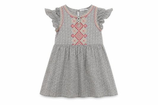 Marks and Spencer Girls Multicoloured Embroidered Dress