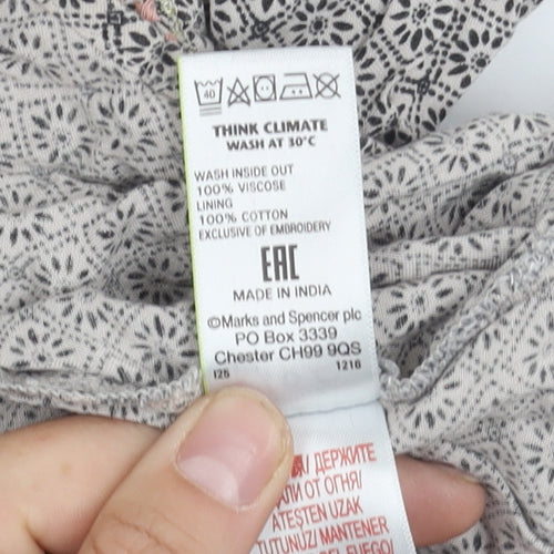 Marks and Spencer Girls Multicoloured Embroidered Dress