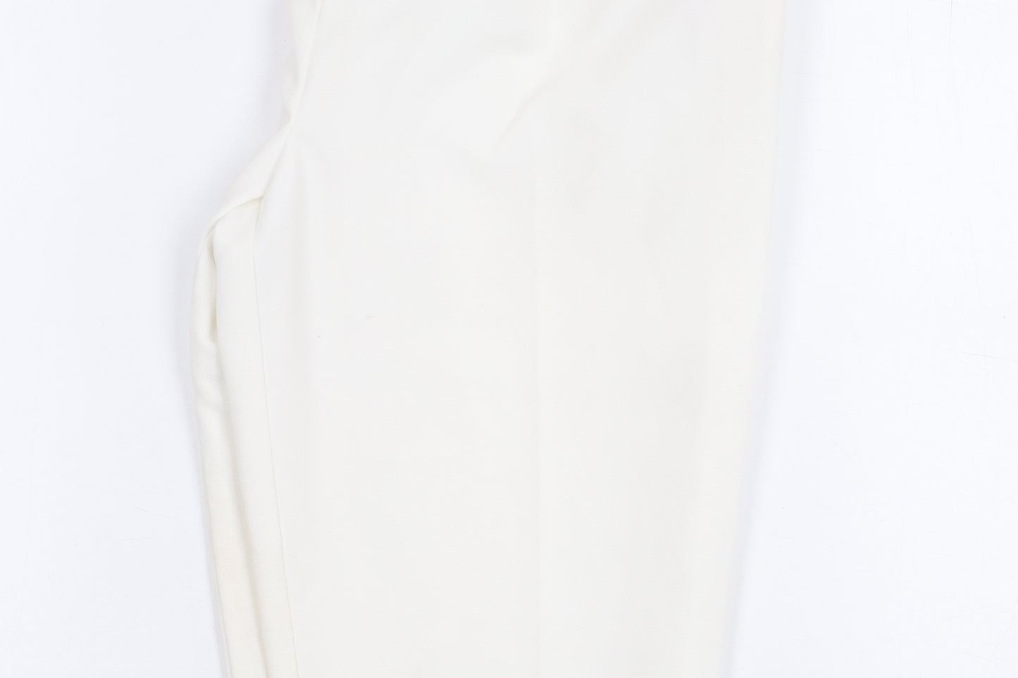 Topshop Women’s White Trousers, Size 10, Belted, Casual