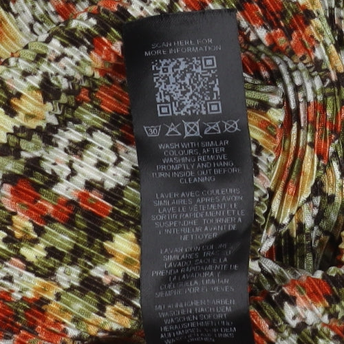 ASOS DESIGN Women's Multicoloured Floral Dress Size 4