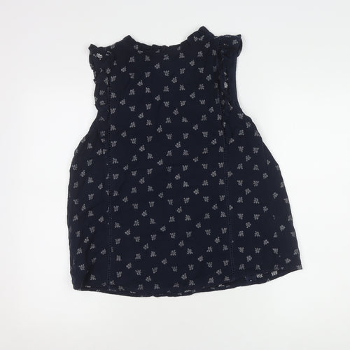 Marks and Spencer Women's Blue Sleeveless Top Size 12