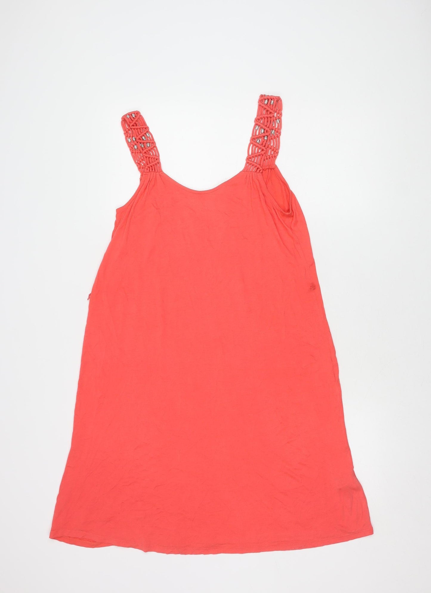 Monsoon Women’s Red A-Line Summer Dress, M