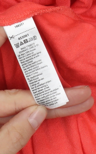 Monsoon Women’s Red A-Line Summer Dress, M