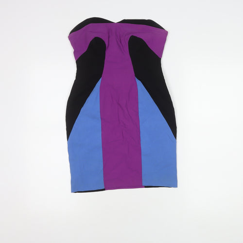 ASOS Women's Multicoloured Bodycon Dress Size 12