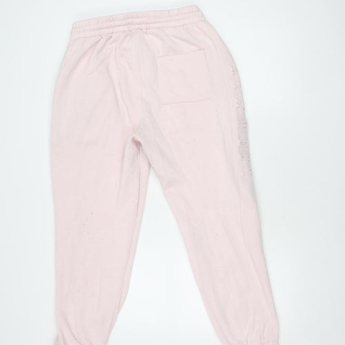 NORTH WEST Women's Pink Jogger Trousers - Size L