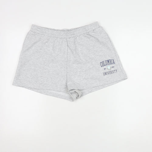 Primark Unisex Grey Sweat Shorts M