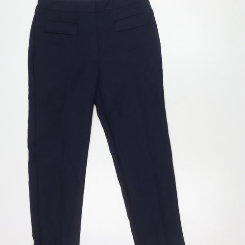 Mango Women's Blue Trousers Size 8