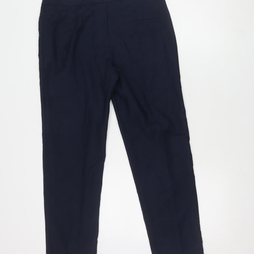 Mango Women's Blue Trousers Size 8