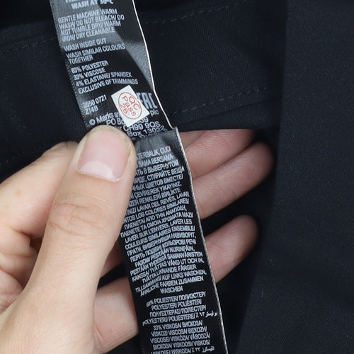 Marks and Spencer Women’s Black Straight Trousers Size 20