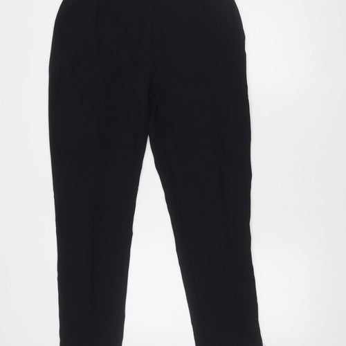Mango Women's Black Straight Trousers Size 10