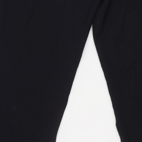 Mango Women's Black Straight Trousers Size 10