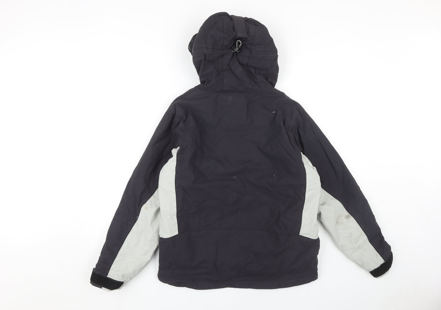 Halti Women's Black Hooded Jacket, Size 12, Winter Casual