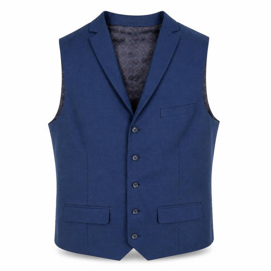 Sawyers & Hendricks Men's Blue Waistcoat Size 42