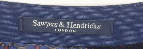 Sawyers & Hendricks Men's Blue Waistcoat Size 42