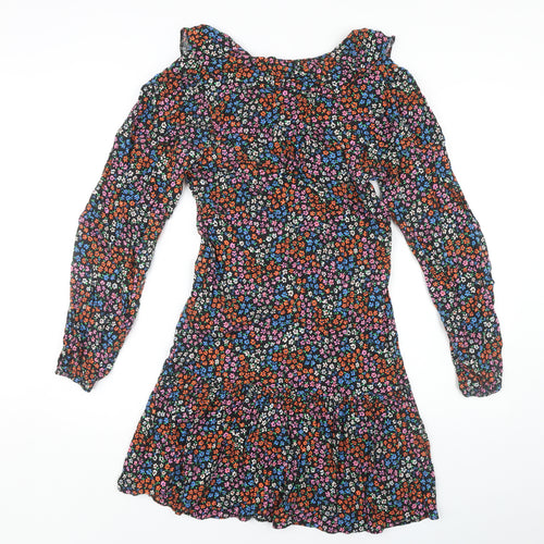 By Very Women's Multicoloured Floral A-Line Mini Dress