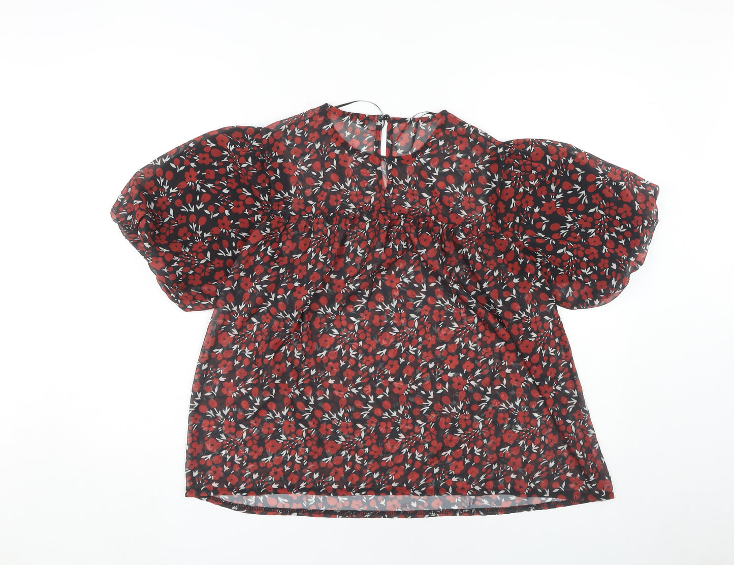 Threadbare Women's Floral Tunic Blouse, XS, Multicoloured