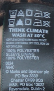 Marks and Spencer Women's Brown Leopard Print Top, Size 16