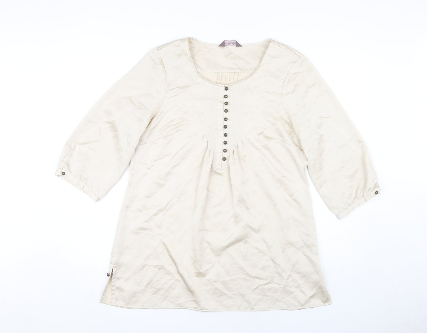 Marks and Spencer Women's Beige Tunic, Size 12