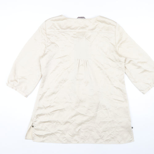 Marks and Spencer Women's Beige Tunic, Size 12