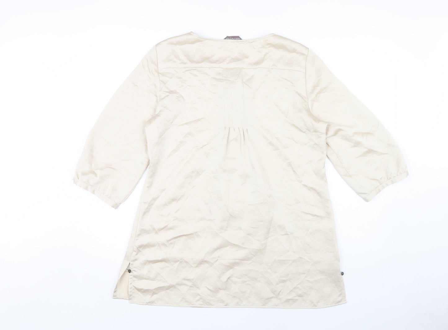 Marks and Spencer Women's Beige Tunic, Size 12
