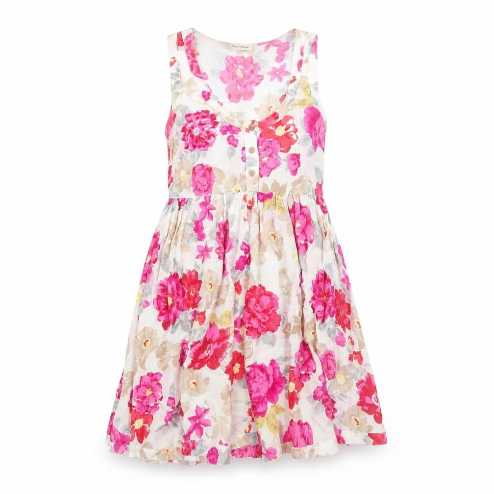 Front view of Miss Selfridge Women's Floral Dress, size 6, Multicoloured