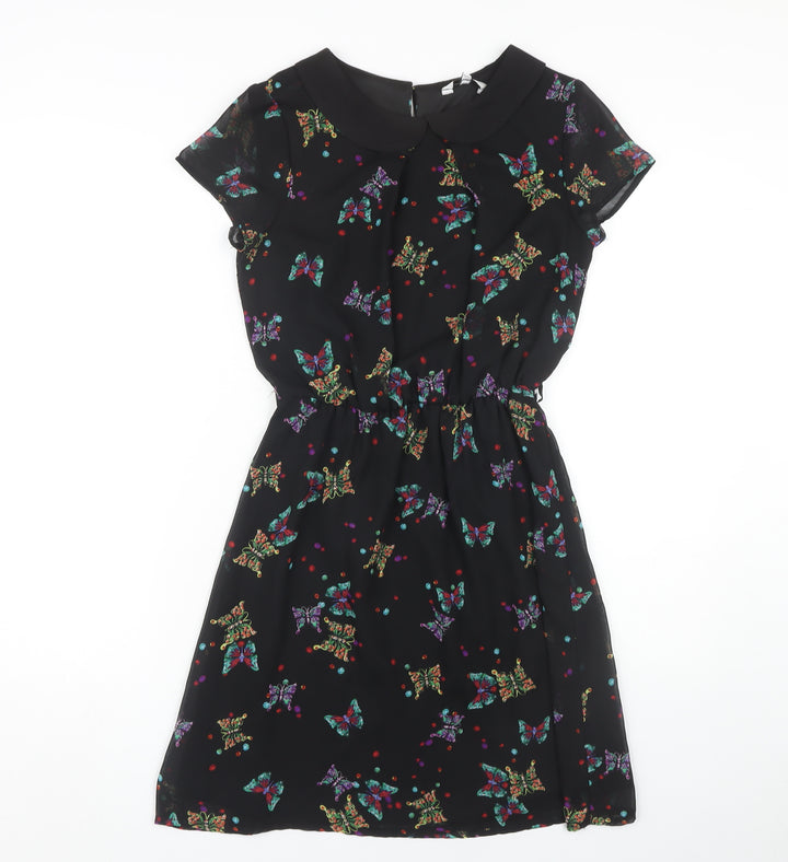 New Look Women's Black Dress Size 8, Casual Spring/Summer
