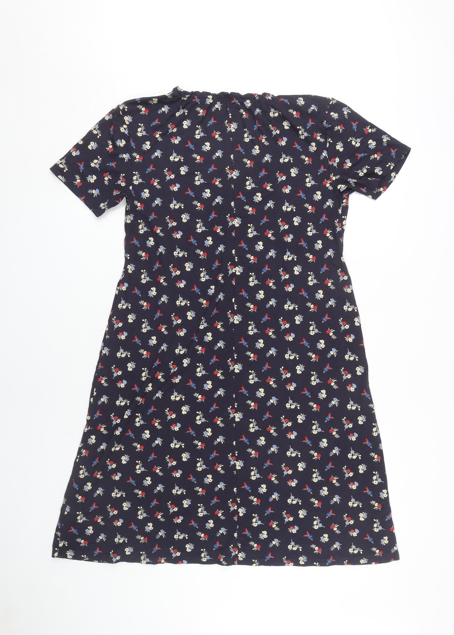Marks and Spencer Floral A-Line Dress, Size 14, Multicoloured