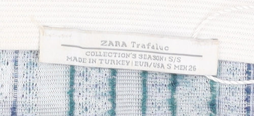 Zara Women's Multicoloured Geometric Pencil Skirt S