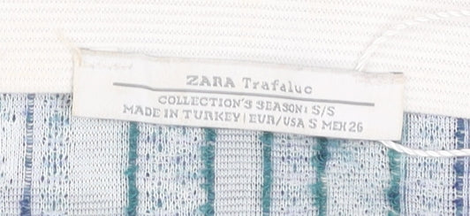 Zara Women's Multicoloured Geometric Pencil Skirt S