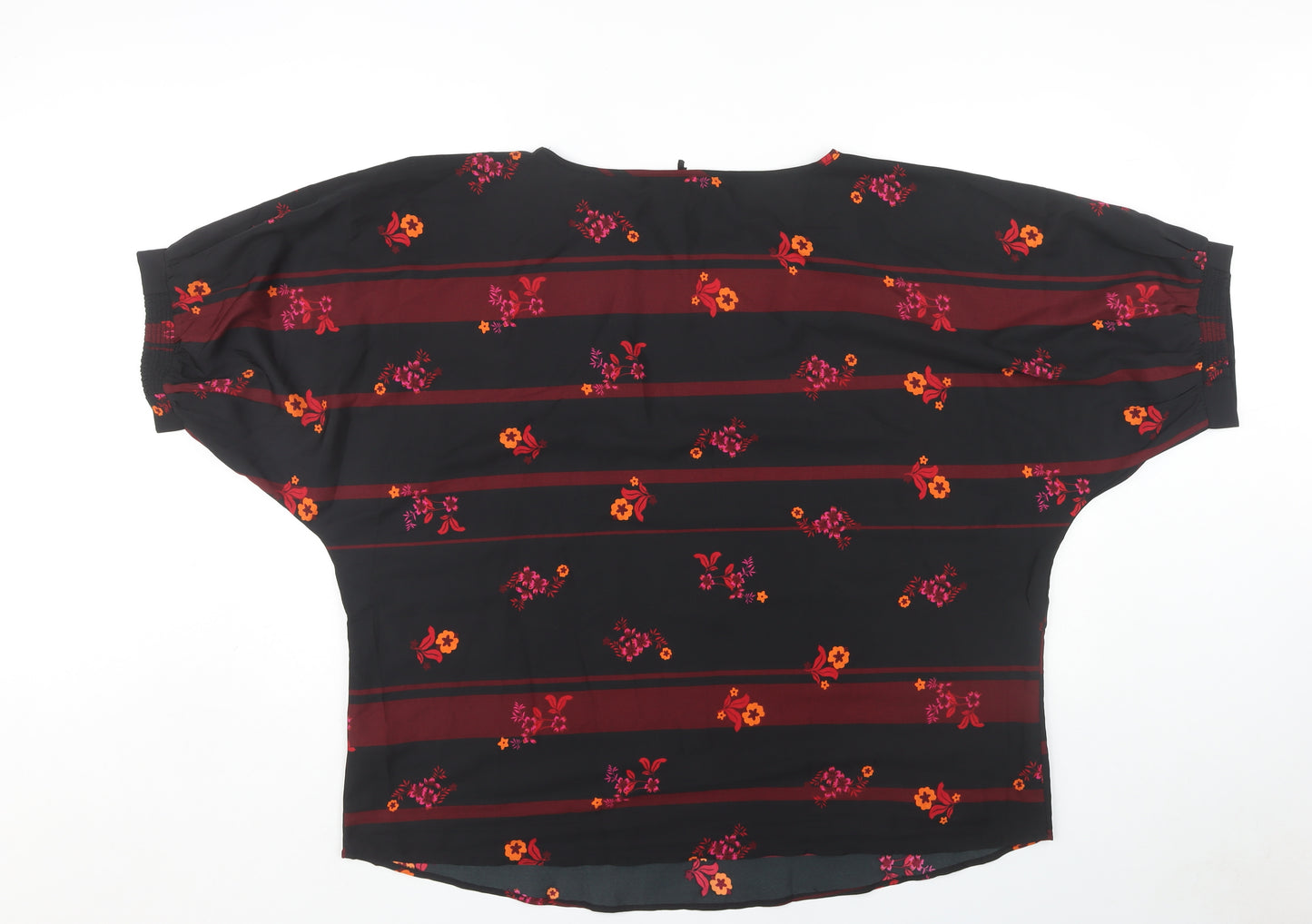Capsule Women's Multicoloured Floral Stripe Top Size 22