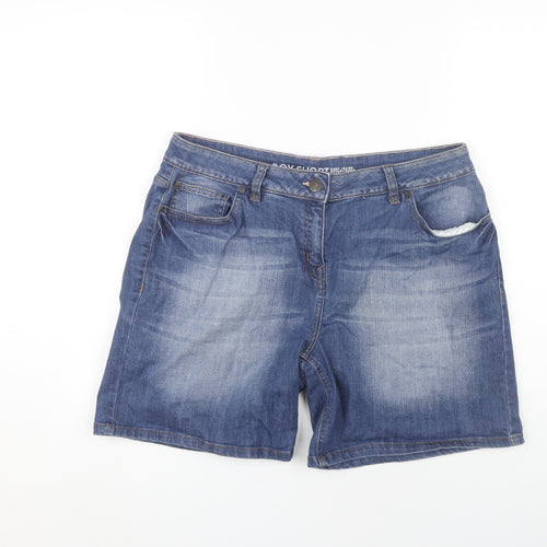 Next Women's Blue Bermuda Shorts, Size 16