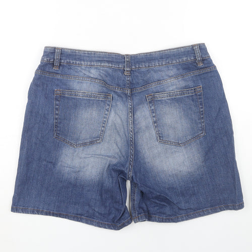 Next Women's Blue Bermuda Shorts, Size 16