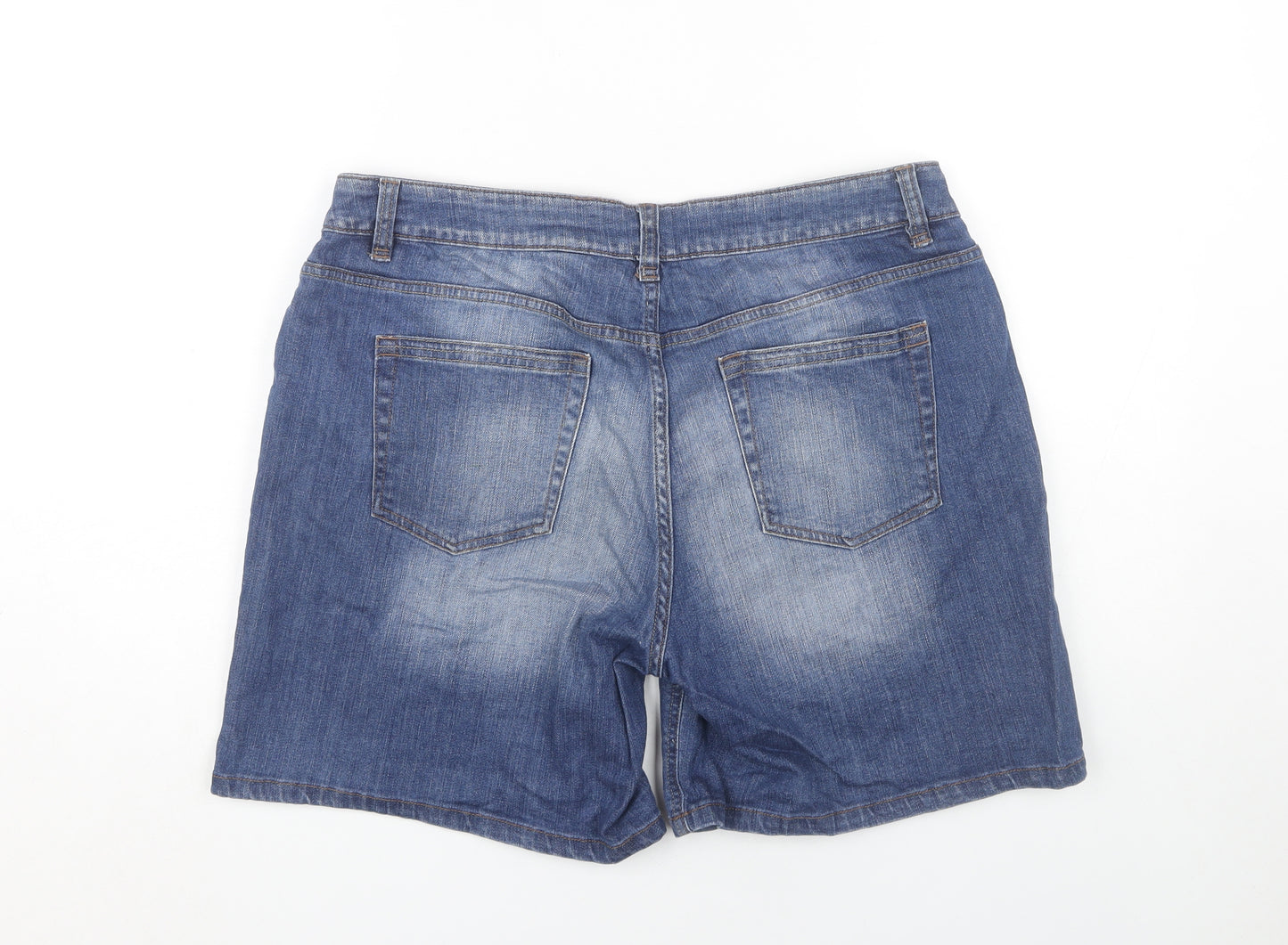 Next Women's Blue Bermuda Shorts, Size 16