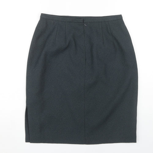 Travis Ayers Women's Black Knee Length Pencil Skirt, Size 12