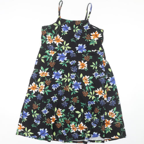 Dorothy Perkins Women’s Floral Slip Dress Multicoloured Size 10