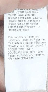 River Island Women's Ivory Bodycon Dress, Size 12