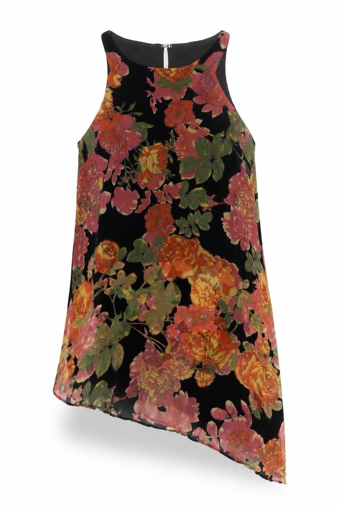 Front view of River Island Women’s Multicoloured Floral Tank