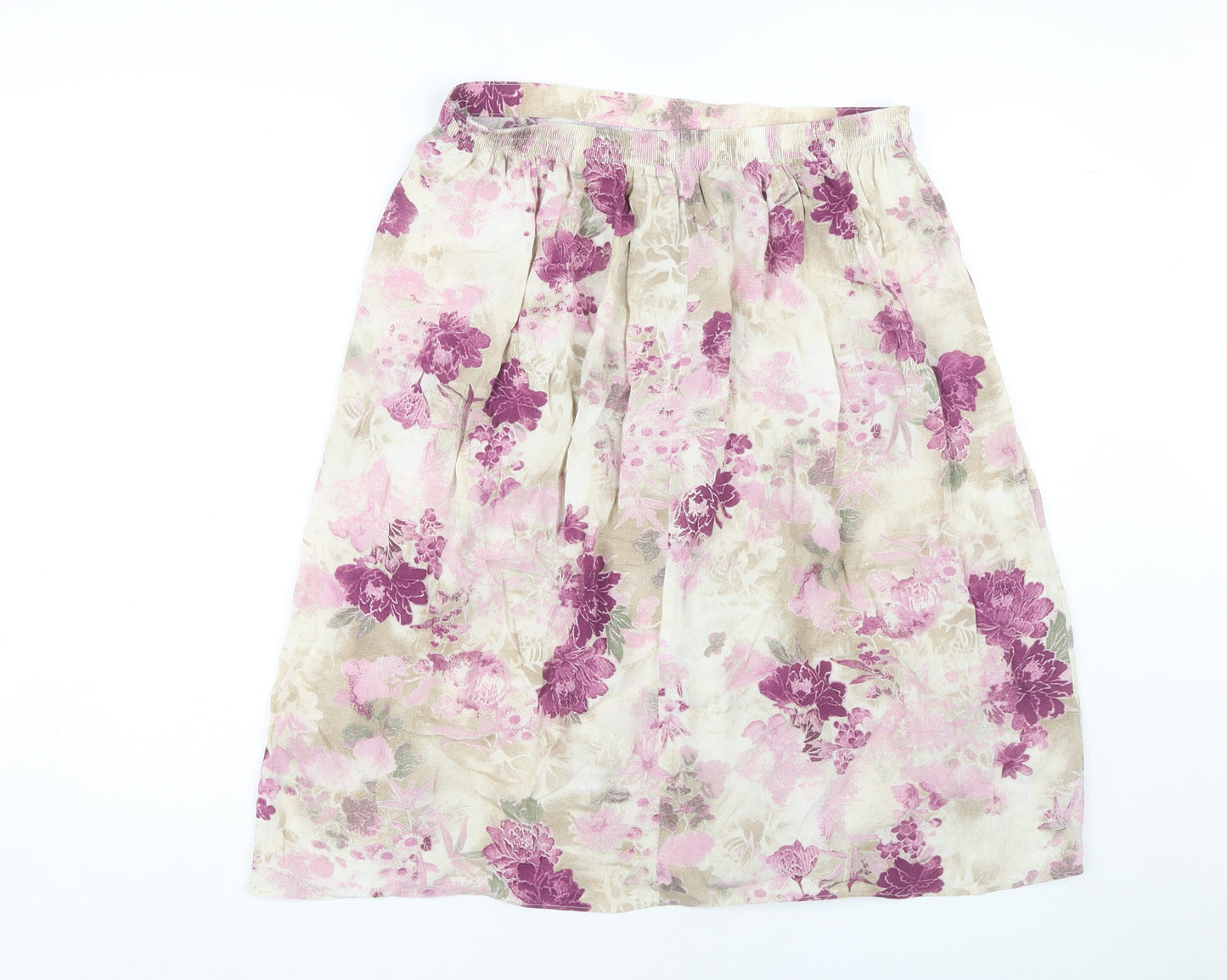 Marks and Spencer Women’s Floral Pleated Skirt, Size 16