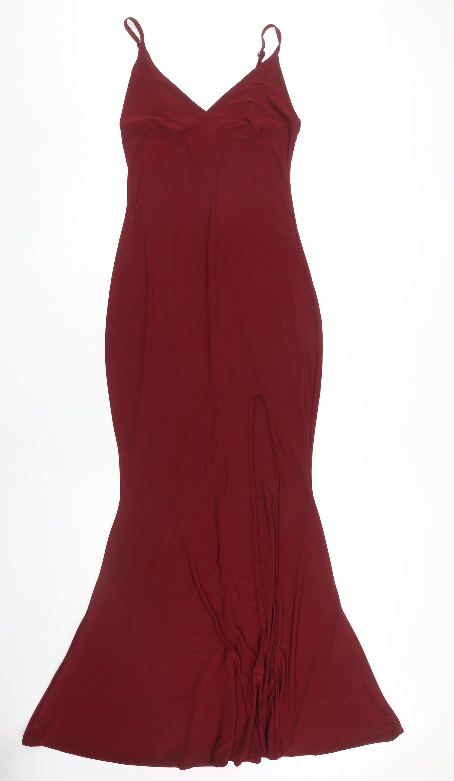 Club L London Women's Red Slip Dress Size 10