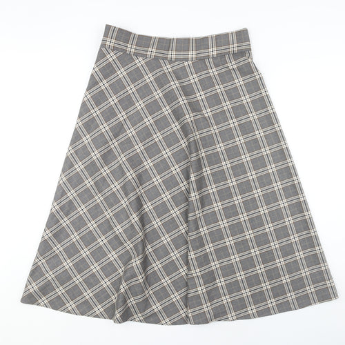 Marks and Spencer Women's Grey A-Line Skirt Size 12
