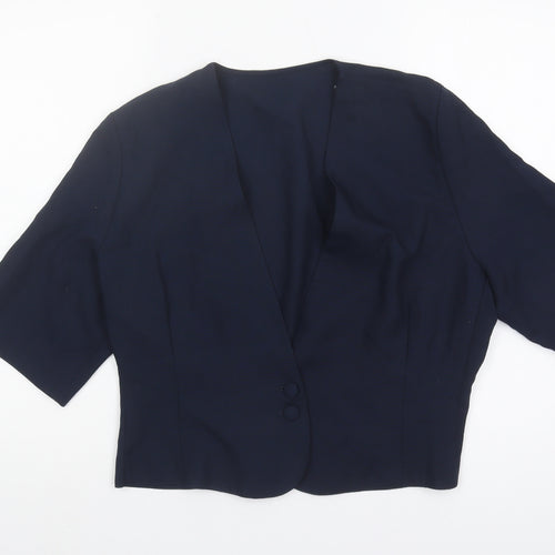 St Michael Women's Blue Tuxedo Size 16 Two-Piece Suit
