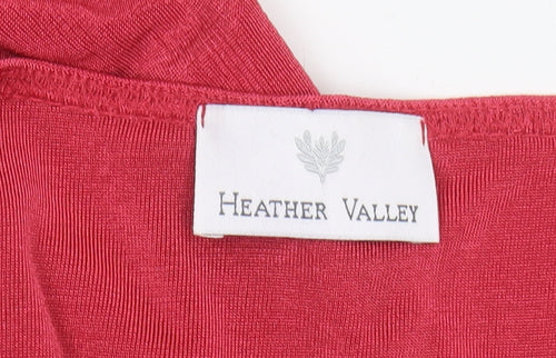 Heather Valley Red Tank Top, Women's Size 20