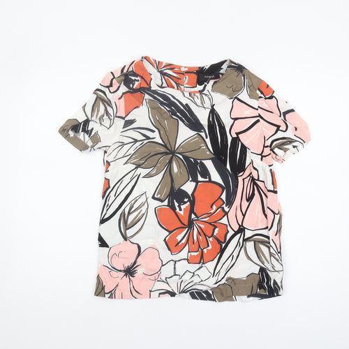 Marks and Spencer Women's Floral T-Shirt Size 10