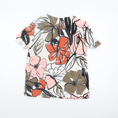 Marks and Spencer Women's Floral T-Shirt Size 10